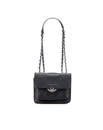 Pre-Loved by Azura Reborn - Pre-Loved Small Quilted Goatskin CC Box Flap