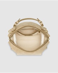 Oroton - Mica Mini Bowler Suede