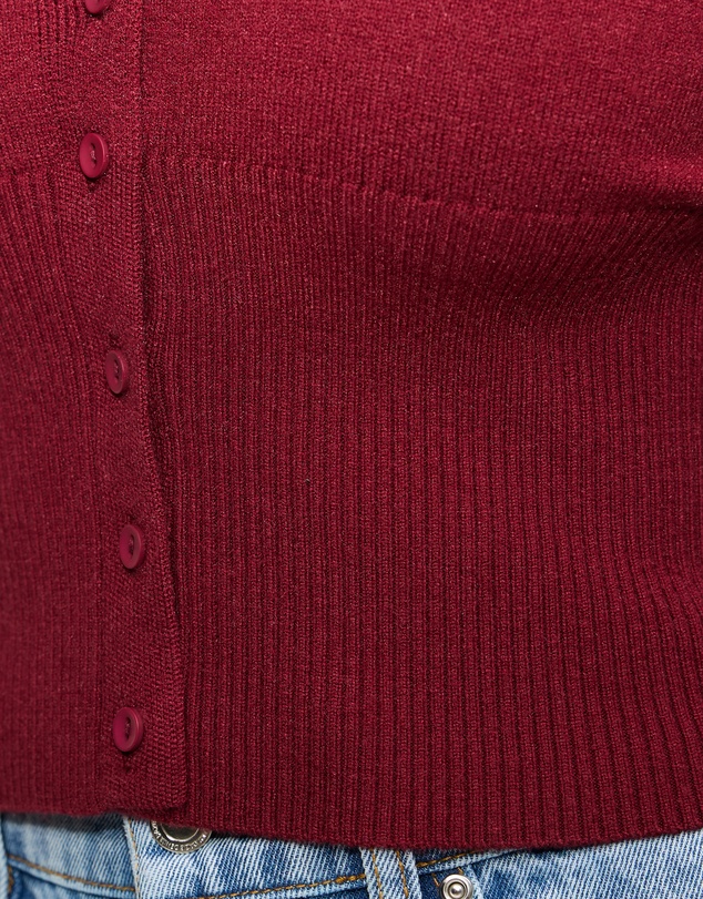 Dazie - Mira Cinched Waist Button Up Cardigan