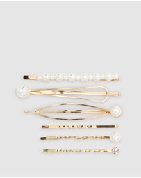 Morgan & Taylor - Evening Essentials Velvet Headband & Hair Pins Gift Pack in Black