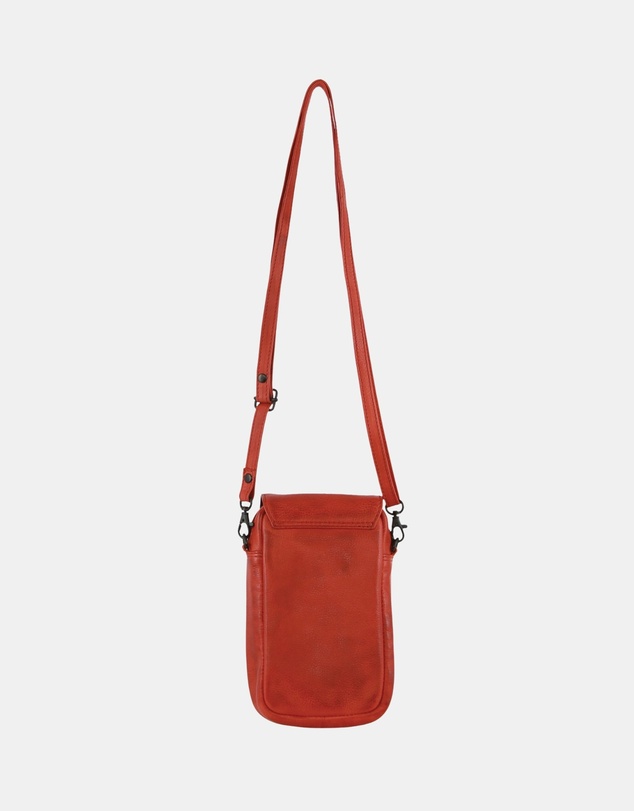 Pierre Cardin - Pierre Cardin Leather Woven Ladies Phone Bag