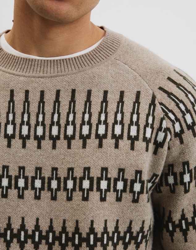 Country Road - Wool Fair Isle Knit
