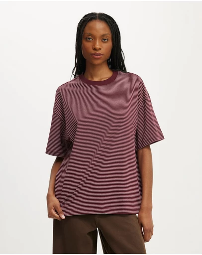 Cotton On - Boxy Short Sleeve Tee