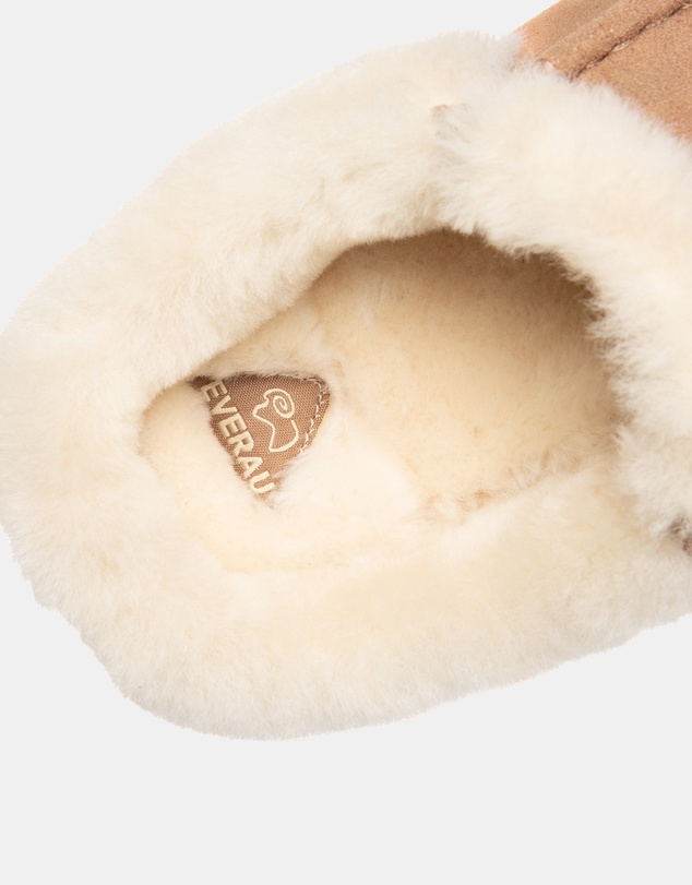 EVERAU - EverAU Ugg Creago Cow Suede Upper Loafer Oxfords Flats
