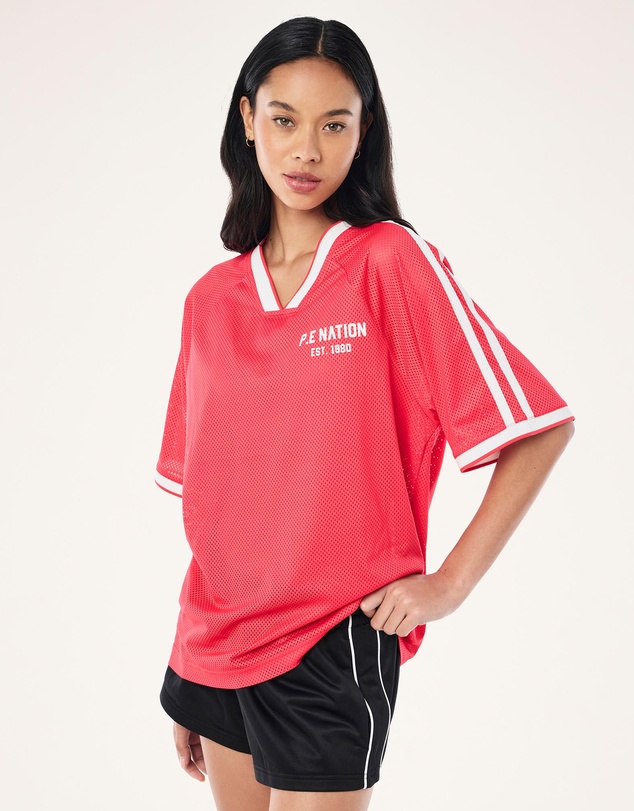 P.E Nation - Phantom Mesh Jersey Tee