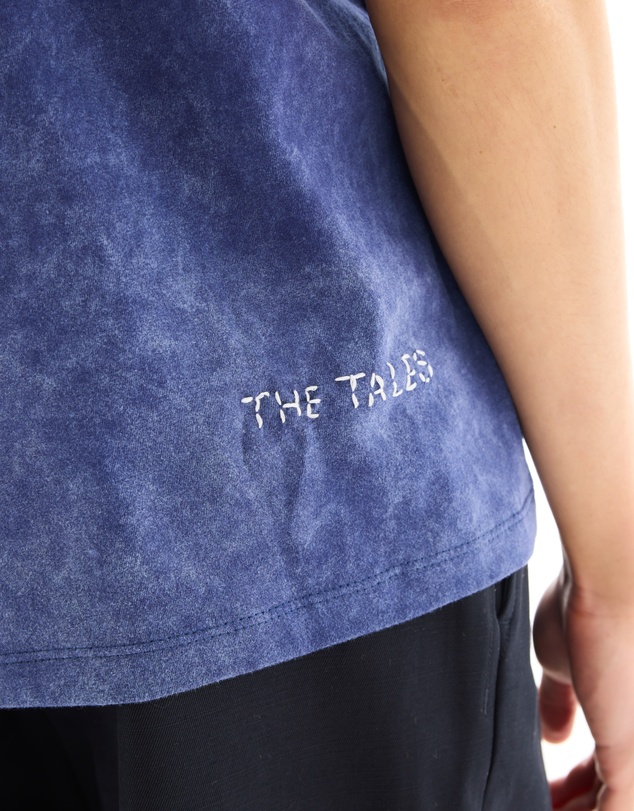 THE TALES - Art Department Acid Wash Tee