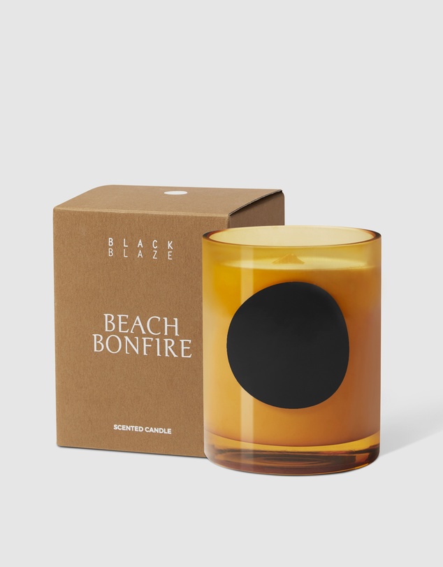 Black Blaze - Beach Bonfire Scented Candle