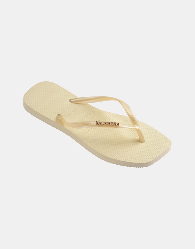Havaianas - Slim Square Logo Metallic - Women's