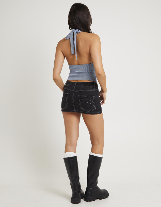 Insight - Niche Denim Mini Skirt