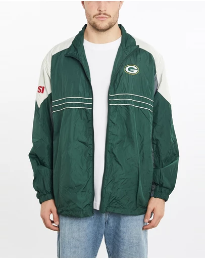 Vintage by The Real Deal - Pre Loved - Vintage NFL Green Bay Packers Track Jacket