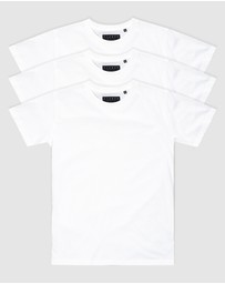 Xander - 3-Pack Blanc Tee