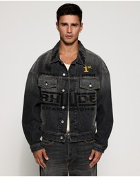 RHUDE - Tire Denim Trucker Jacket