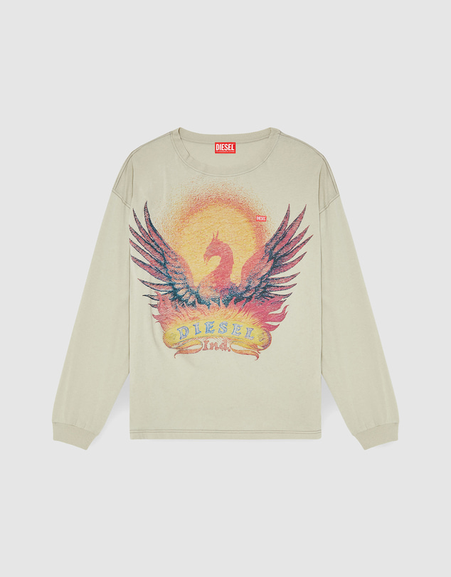 Diesel - T-Boxt-LS-AA1 T-Shirt