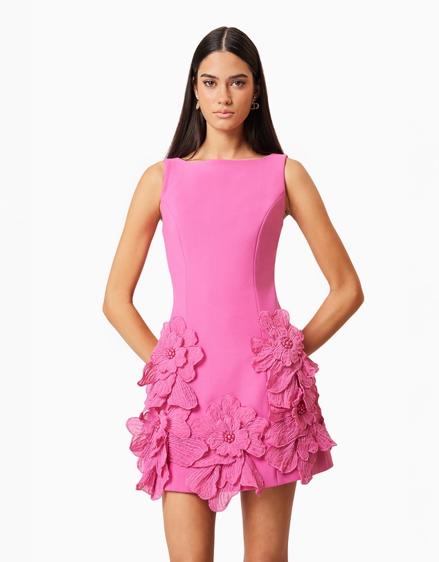 Elliatt - Janelle Mini Dress in Fuchsia