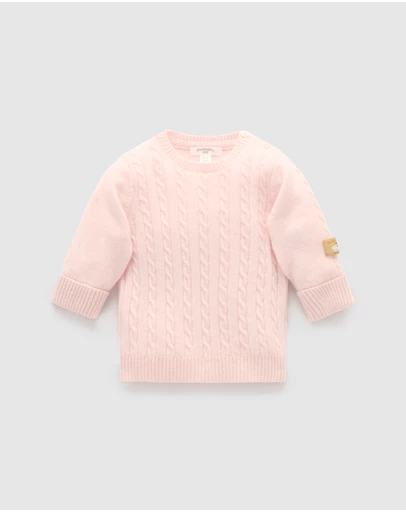 Purebaby - Cashmere Jumper -Kids-Babies