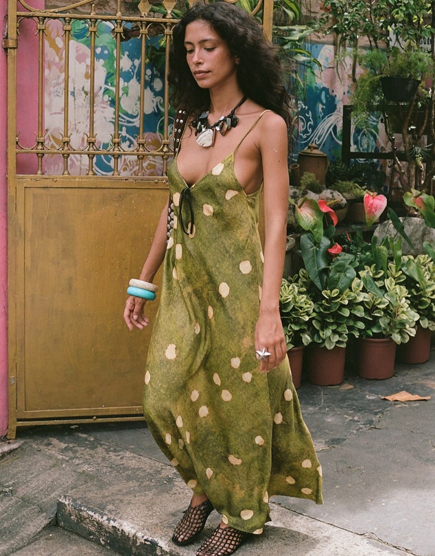 KINGA CSILLA - La Oliva Spot Sia Dress