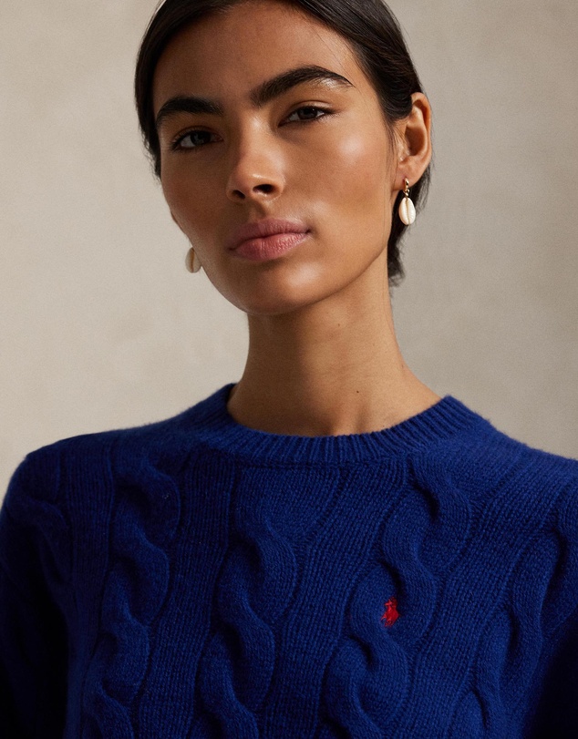 Polo Ralph Lauren - Cable-Knit Wool-Cashmere Sweater