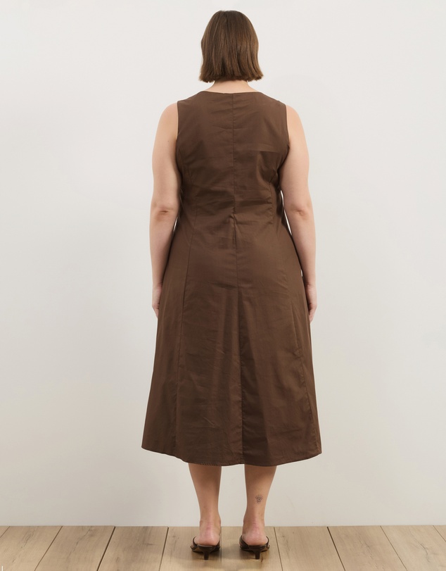 Atmos&Here Curvy - Daisy Sleeveless Midi Dress
