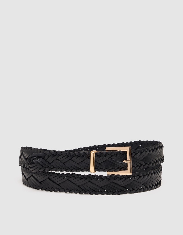 Oxford - Everly Plaited Leather Belt