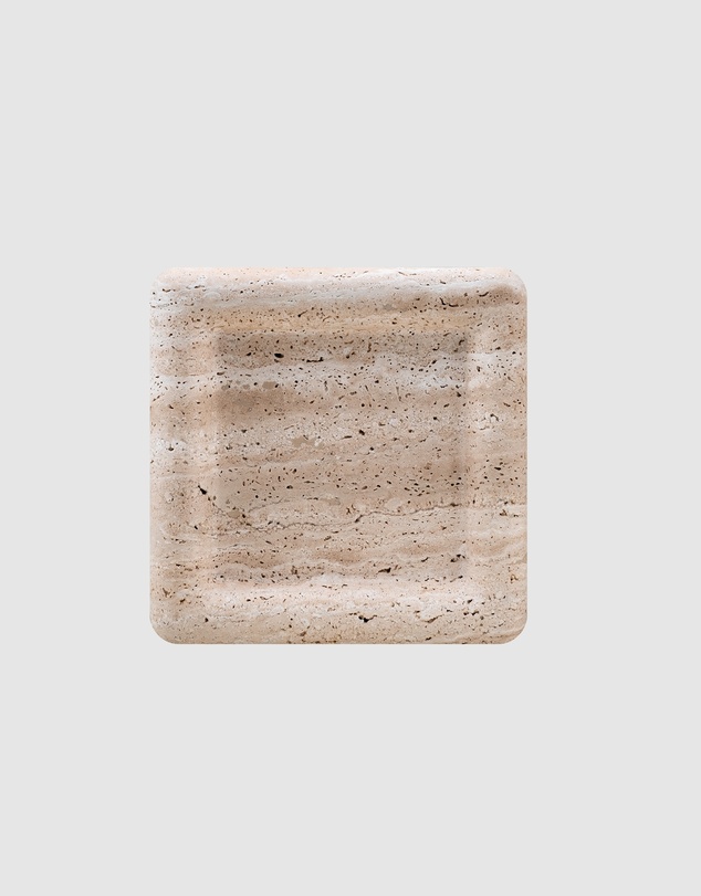 Black Blaze - Halo Square Marble Tray