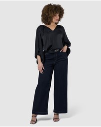 Pink Dusk by Curve Project - Lover Boy Blouse