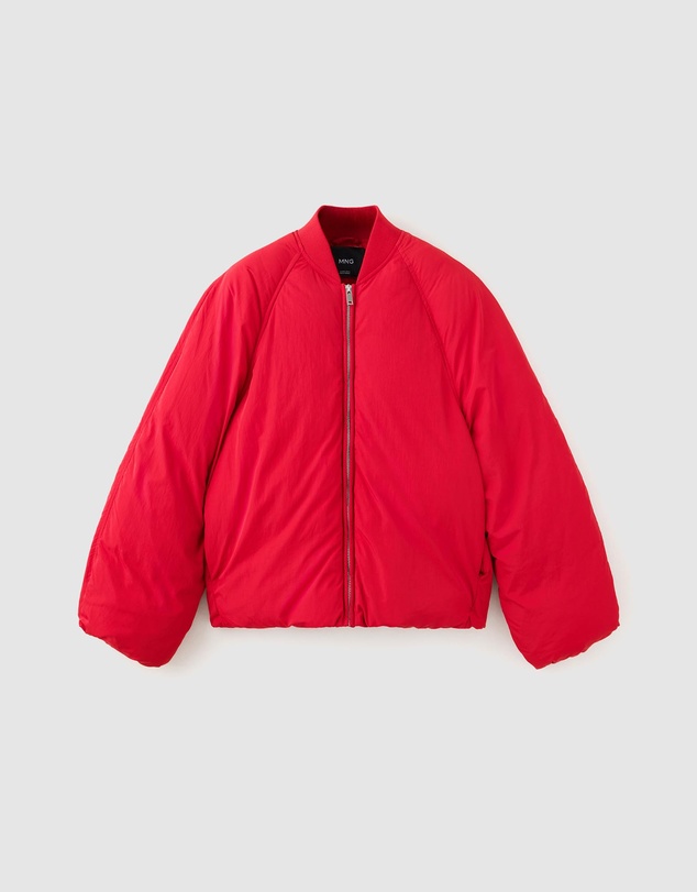 M.N.G - Quilted Bomber Jacket