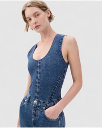 rag & bone - rb Miramar Irina Ponte Bodysuit