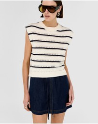 Staple the Label - Lea Denim Mini Skirt