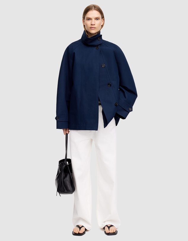 ARKET - Funnel-Collar Cotton Jacket
