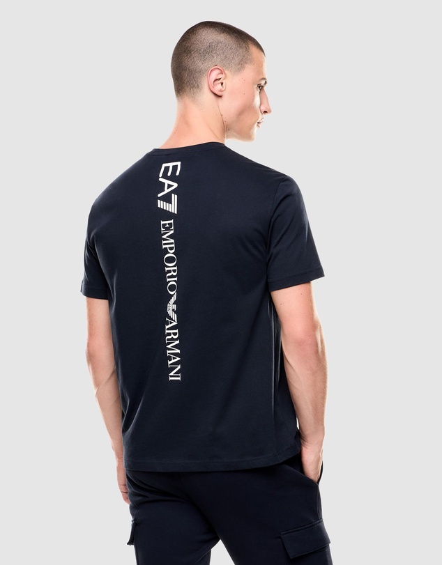 Emporio Armani EA7 - Train Logo Series M Tee SS Extended Logo CC