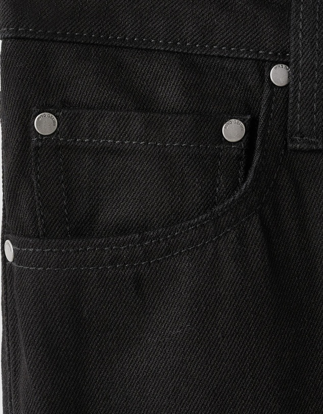 M.N.G - Wide-Leg Jeans With Rhinestones