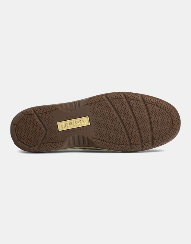 Sperry - Billfish 3-Eye Wide Leather Dark Tan- Men's