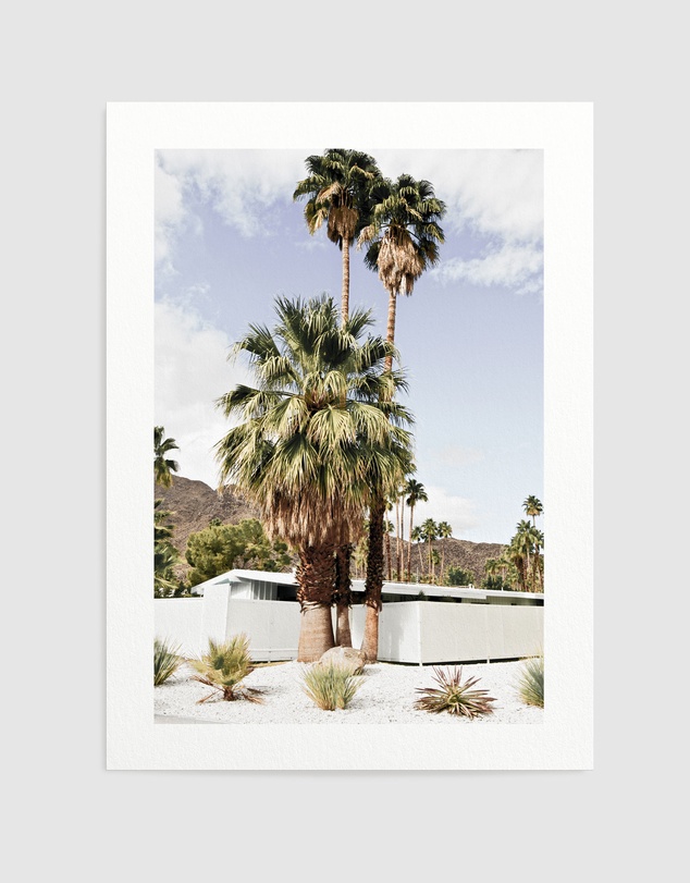 Olive et Oriel - Palm Springs Streets Art Print