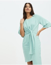Honey and Beau - Don't Be Shy Tie Dress