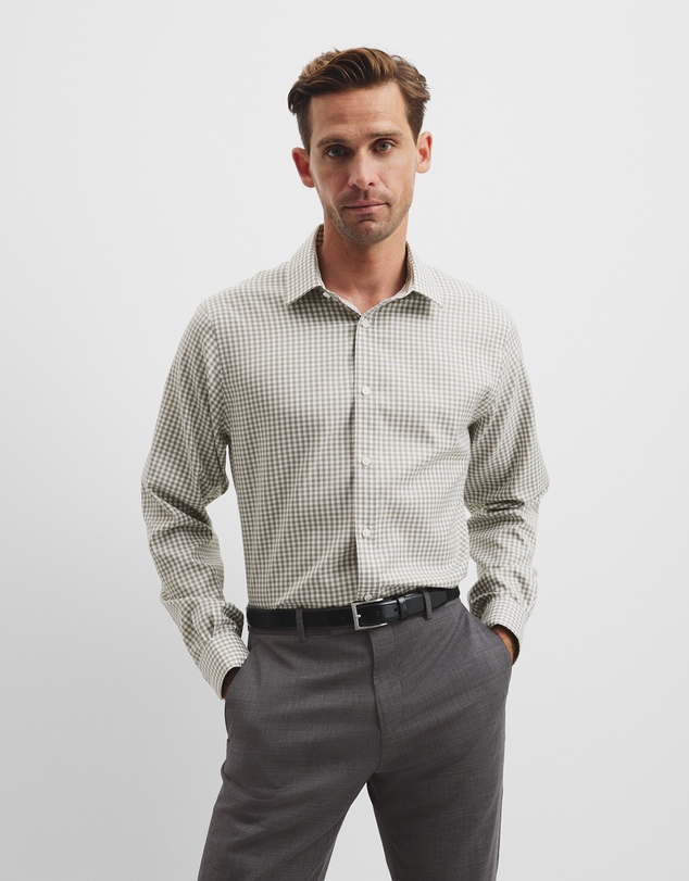 Country Road - Regular Fit Gingham Travel Shirt