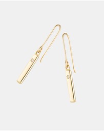 Luna Rae - Solid Gold - Amore Diamond Earrings