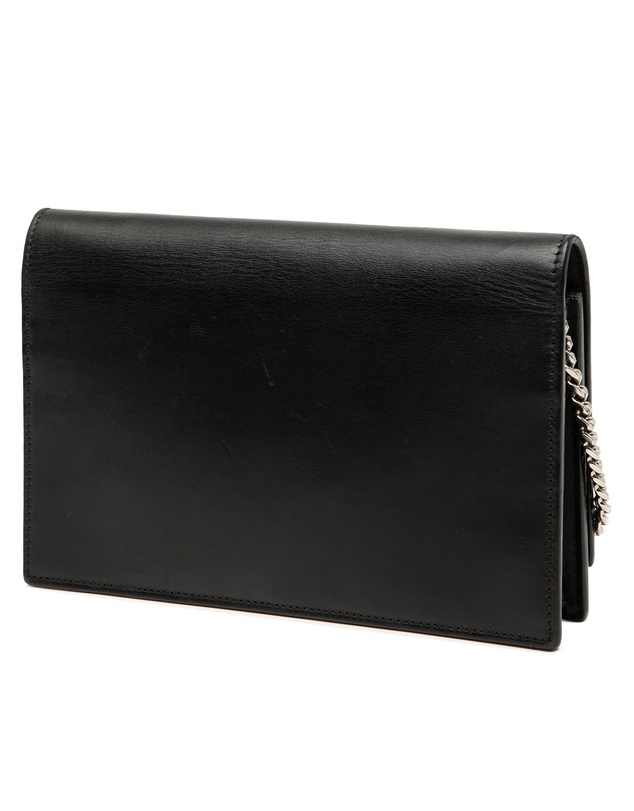 Pre-Loved by Azura Reborn - Pre-Loved Calfskin Cloud Star Applique Classic Monogram Kate Tassel Wallet on Chain