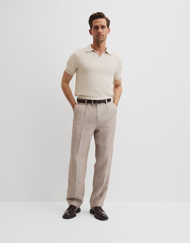 Country Road - Australian Cotton Textured Knit Polo