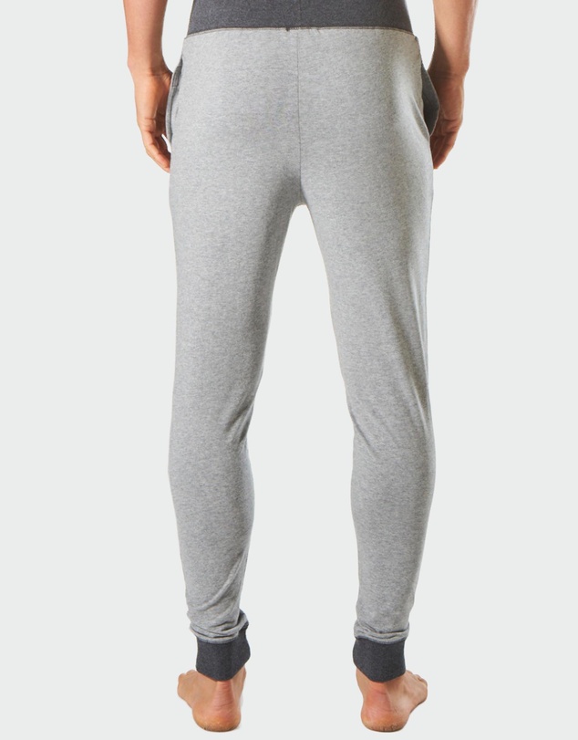 Mitch Dowd - Mitchdowd Slim Leg Knit Sleep Pant - Grey Marle