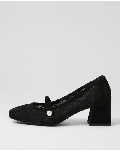 BLACK-BLACK LACE