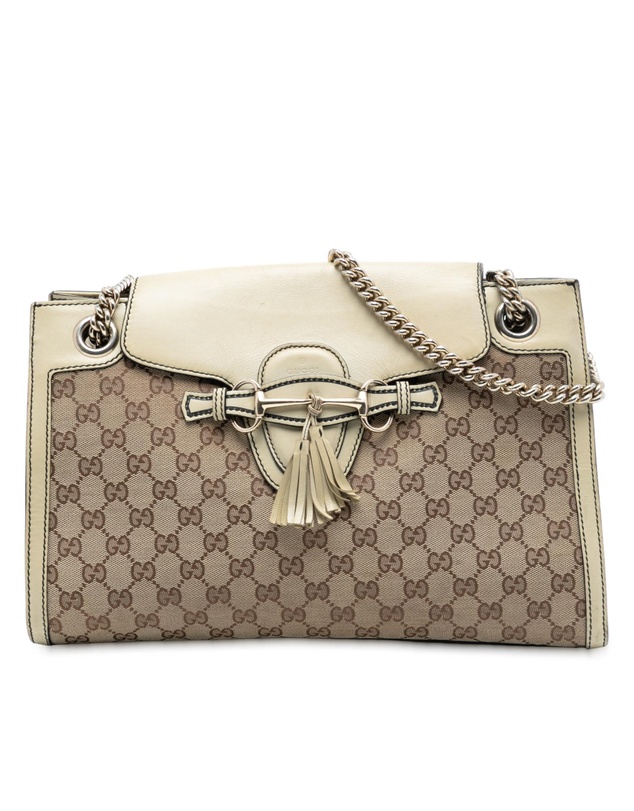 Pre-Loved by Azura Reborn - Pre-Loved Large GG Canvas Emily Shoulder Bag