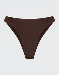 Vacay Swimwear - Positano Bottom Chocolate