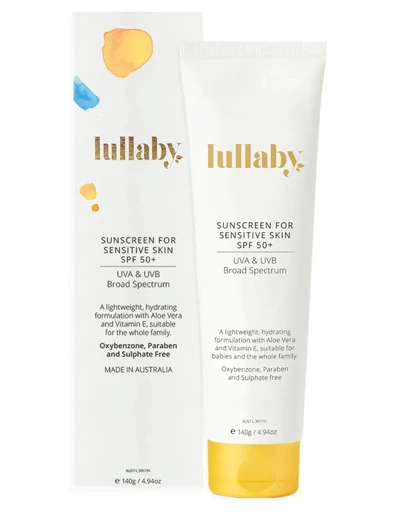 Lullaby Skincare - Sunscreen for Sensitive Skin SPF50+