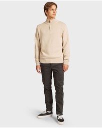 Academy Brand - Clyde 1/4 Zip Knit