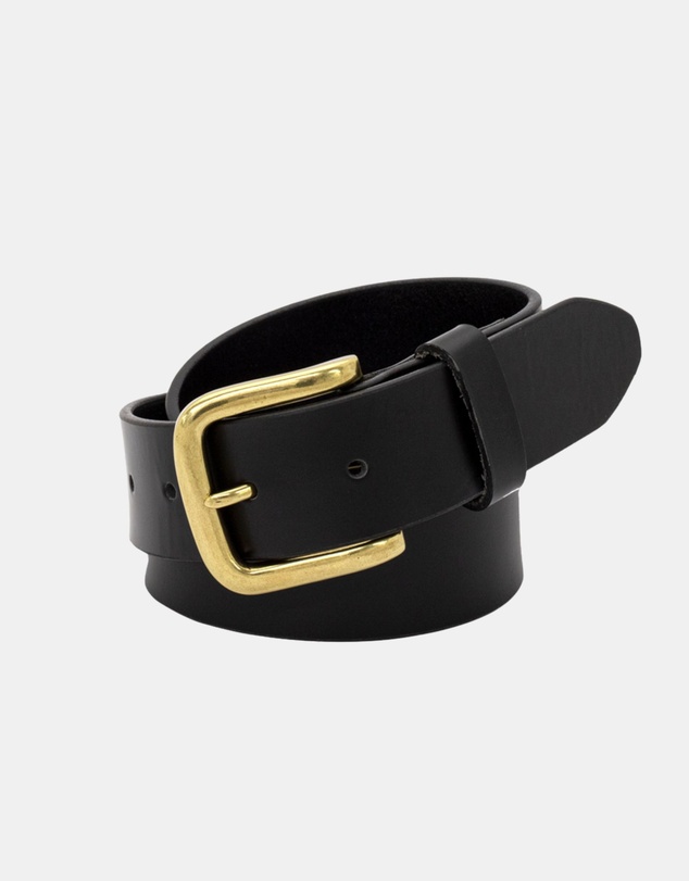 Buckle - Triton. Australian Made Buffalo Leather Belt. 35mm width.