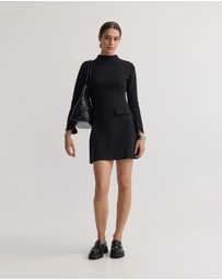 Oxford - Zoe Scuba Mini Dress