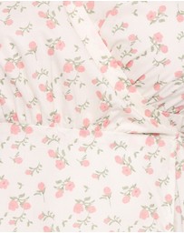 Petal & Pup - Mabella Midi Dress - Peach Ditsy Floral
