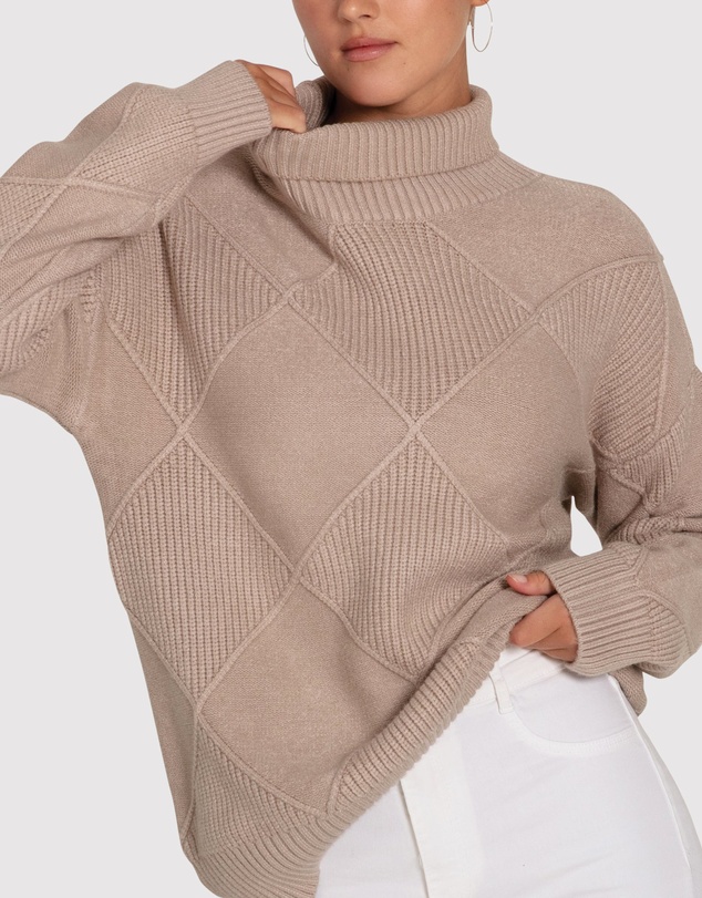 Belle & Bloom - The Academy Turtleneck Jumper