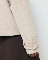 AERE - Sofia Wool Blend Jacket