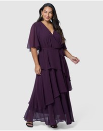 Pink Dusk by Curve Project - Hypnotic Maxi Dress